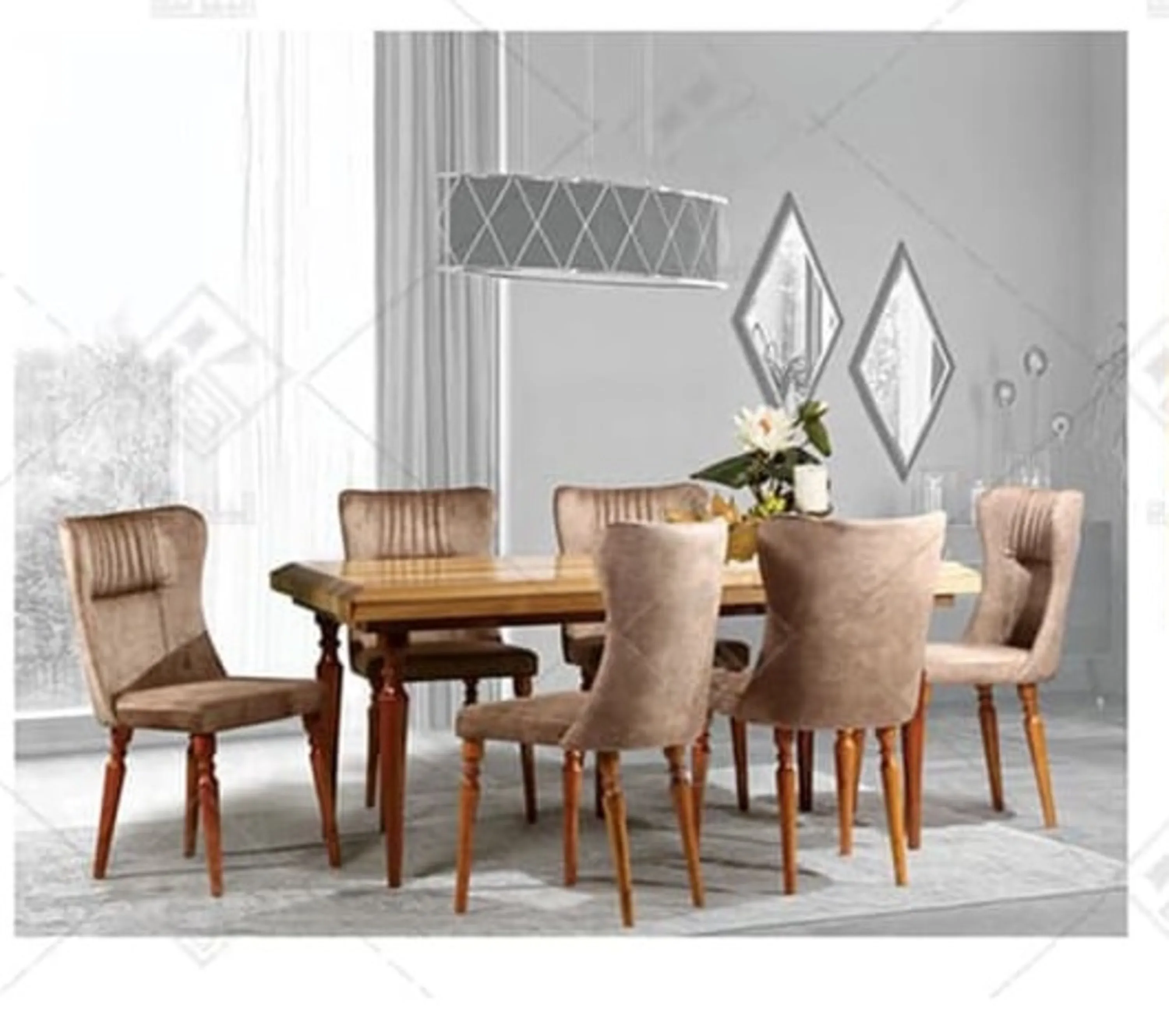 میز و صندلی ناهارخوری وگا